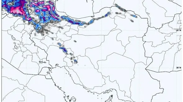 برف شمال‌غرب کشور را سفیدپوش می‌کند
