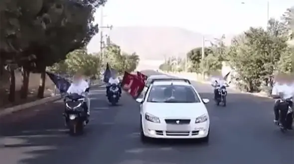 عوامل رژه موتوری مجاهدین خلق در کرج بازداشت شدند