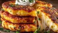 طرز تهیه کتلت پنیری بدون گوشت و تخم‌ مرغ؛ ترد، خوشمزه و آسان