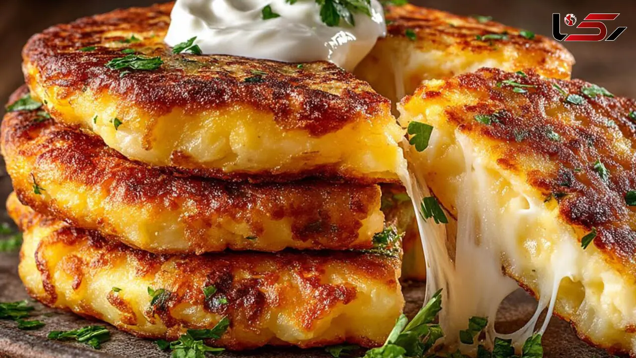 طرز تهیه کتلت پنیری بدون گوشت و تخم‌ مرغ؛ ترد، خوشمزه و آسان