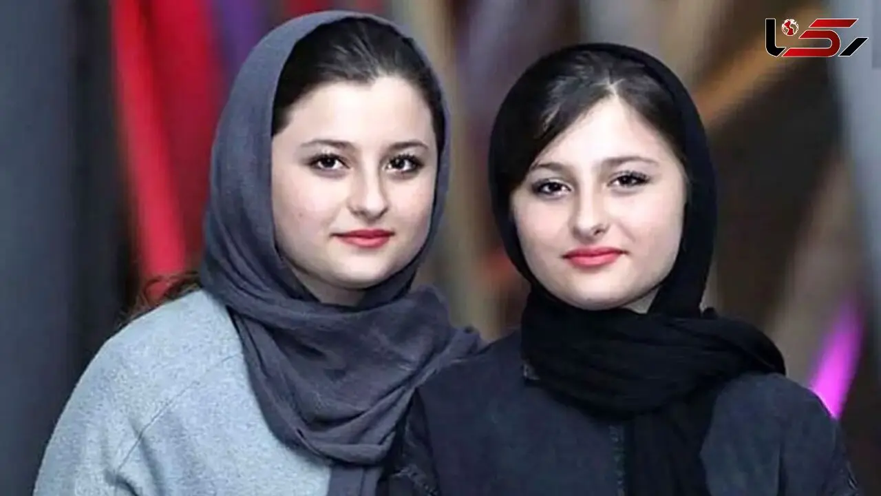 عکس ها / تیپ و استایل زمستانی سارا و نیکا دوقلوهای سریال «پایتخت»  در ایران / سرتا پا صورتی