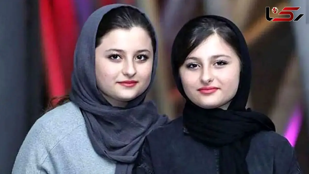 عکس ها / تیپ و استایل زمستانی سارا و نیکا دوقلوهای سریال «پایتخت»  در ایران / سرتا پا صورتی