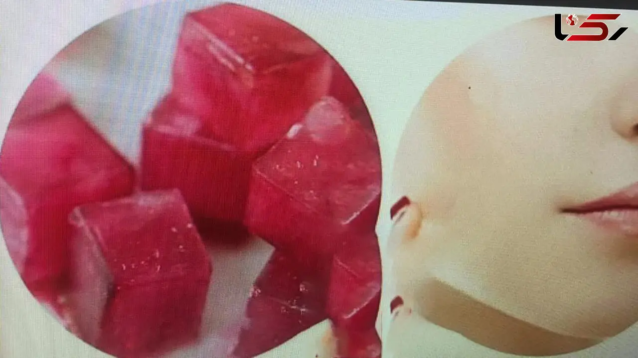 ماسک یخ گلاب مناسب برای شادابی پوست 