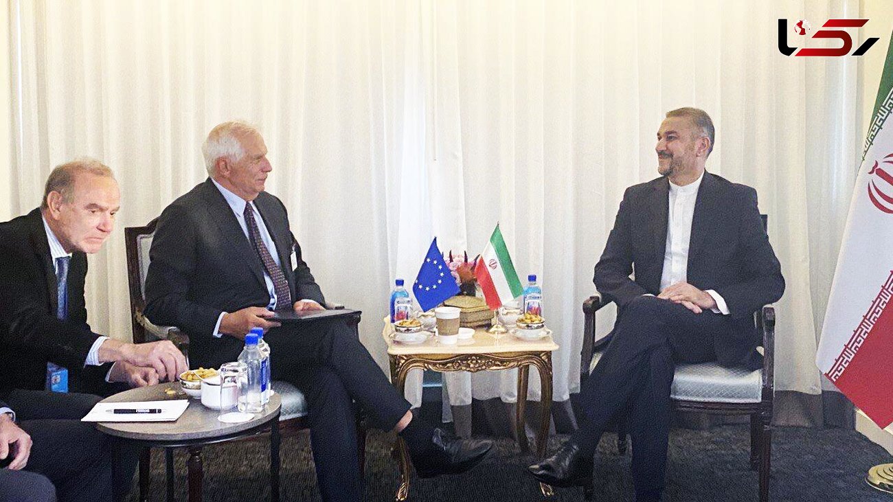 امیرعبداللهیان با مسئول سیاست خارجی اتحادیه اروپا دیدار کرد
