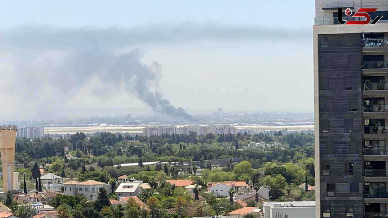 آتش سوزی گسترده در شهرک صهیونیست‌نشین
