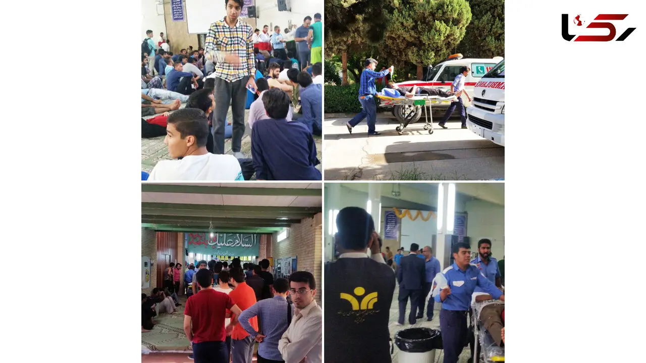 تعداد دانشجویان مسموم دانشگاه یزد به 360 نفر افزایش یافت +عکس