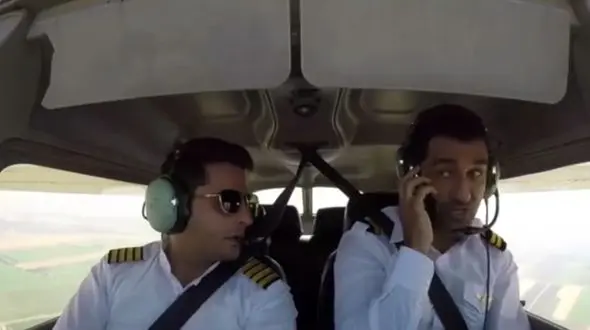 پژمان جمشیدی موجب تعطیلی یک مرکز آموزش پرواز شد 