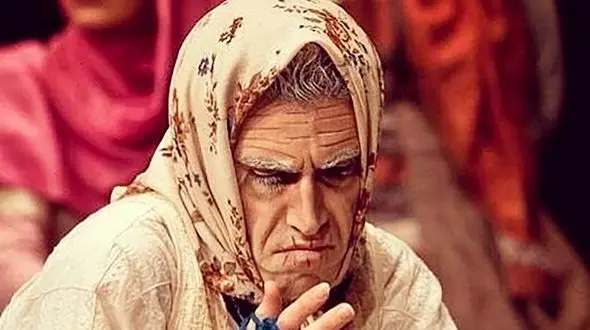 حدس بزنید چهره ترسناک این خانم کدام بازیگر معروف و جذاب ایرانی است / شوکه می شوید!