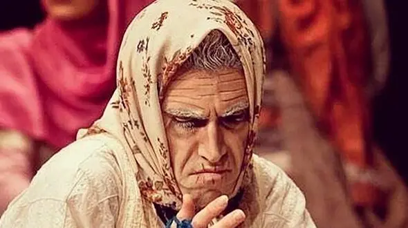 حدس بزنید چهره ترسناک این خانم کدام بازیگر معروف و جذاب ایرانی است / شوکه می شوید!