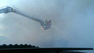 آتش سوزی وحشتناک در کارگاه مبل سازی 2 هزار متری در خیابان دماوند + فیلم و عکس