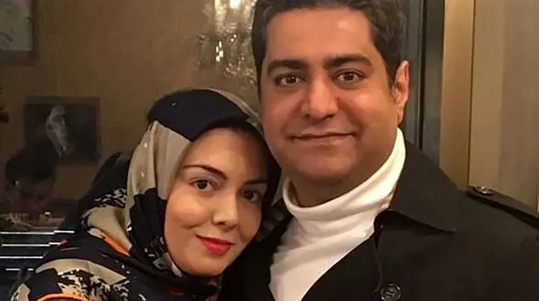  عکس لو رفته از شوهر دوم آزاده نامداری پس از مرگ خانم مجری / چه سلفی ترسناکی !