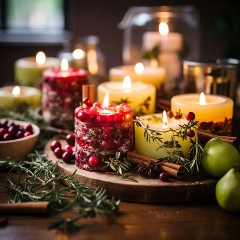 تزیین شمع شب یلدا | تزیین شمع شب یلدا برای عروس و مهمانی 1404 با ترفندهای ساده و ایده های جذابی که دل همه رو برده!