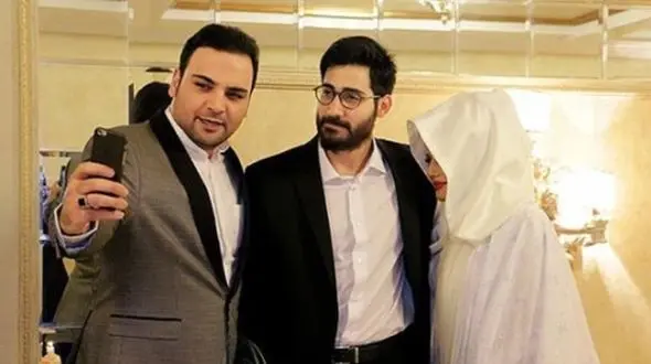 عکس / رونمایی از برادر جذاب و جنتلمن احسان علیخانی .../ هر دو خوش تیپ اما احسان ...