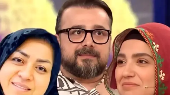 سپند امیر سلیمانی: مادر مونا 4 سال از من بزرگتره /نمیدونستم مامان مونا رو چی باید صدا کن / مونا کرمی: دلبری کردن و خوب بلده  شیطونم که هست