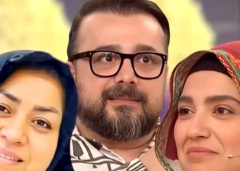 سپند امیر سلیمانی: مادر مونا 4 سال از من بزرگتره /نمیدونستم مامان مونا رو چی باید صدا کن / مونا کرمی: دلبری کردن و خوب بلده  شیطونم که هست