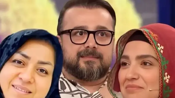 سپند امیر سلیمانی: مادر مونا 4 سال از من بزرگتره /نمیدونستم مامان مونا رو چی باید صدا کن / مونا کرمی: دلبری کردن و خوب بلده  شیطونم که هست