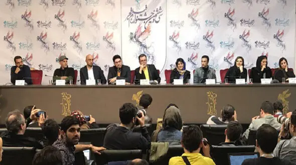 انتقاد تند و جنجالی لیلی رشیدی در نشست خبری "عرق سرد" / چرا از یک قانون عقب افتاده دفاع می کنید؟+فیلم