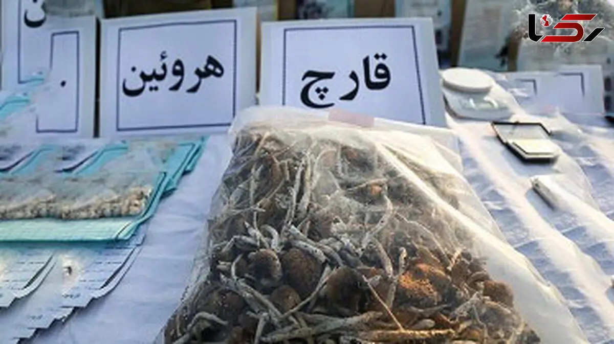 انهدام ۲۶ باند قاچاق و کشف ۲.۳ تن مواد مخدر در استان کرمانشاه
