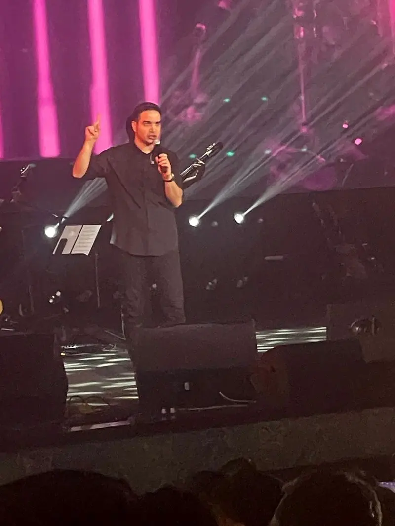 کنسرت محسن یگانه در هتل اسپیناس