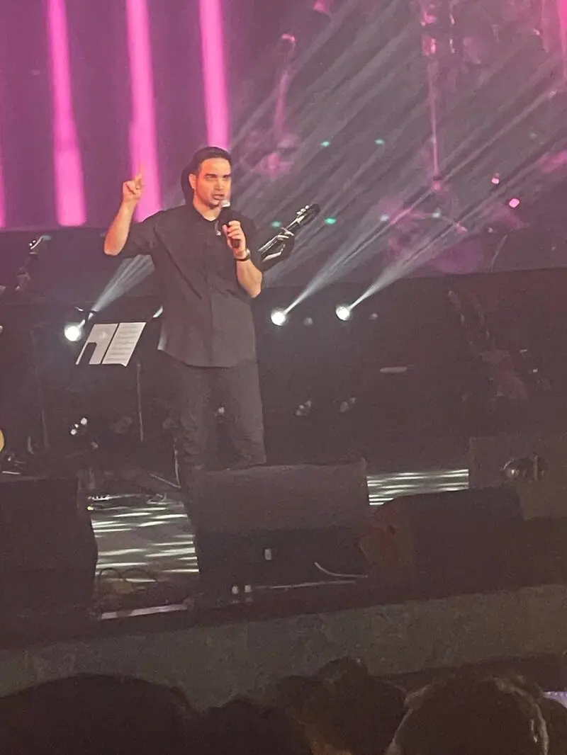 کنسرت محسن یگانه در هتل اسپیناس