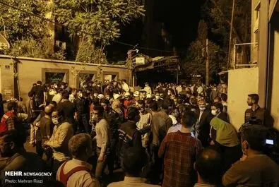 آتش‌سوزی و انفجار در کلینیک درمانی سینا اطهر