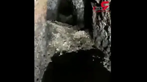 منبع بوی گند تهران زیر پلاسکو بود/ دریچه چاه بعد از 45 سال باز شد + فیلم جزئیات طونل های پیچ در پیچ 