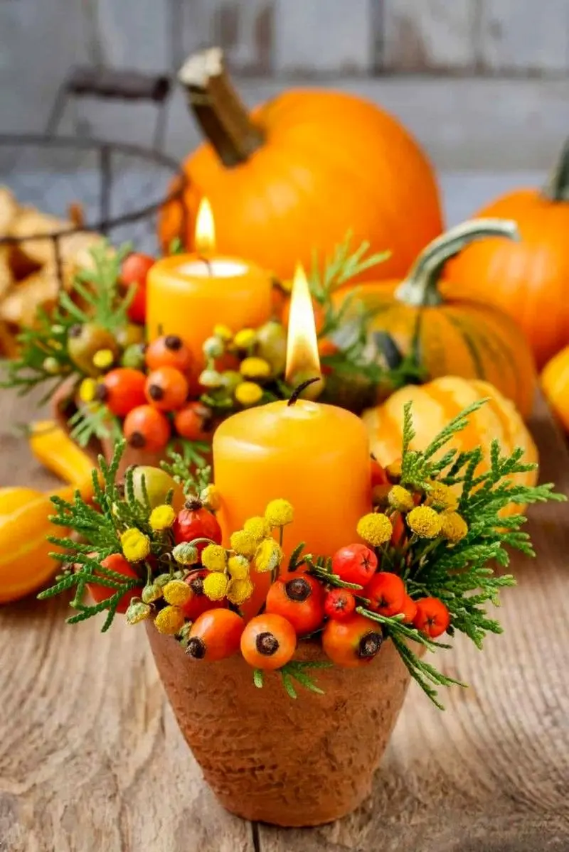 تزیین شمع شب یلدا | تزیین شمع شب یلدا برای عروس و مهمانی 1404 با ترفندهای ساده و ایده های جذابی که دل همه رو برده!