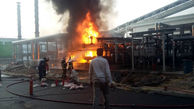 آتش سوزی کارخانه کارتن سازی در مهاباد یک میلیارد تومان خسارت برجای گذاشت