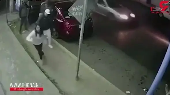 فداکاری دختر 15 ساله در برابر سارقان مسلح / خانواده این دختر در خطر بودند + فیلم لحظه حادثه