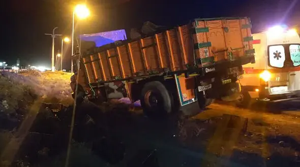 حادثه مرگبار تصادف پراید و کامیون در بجنورد + جزییات