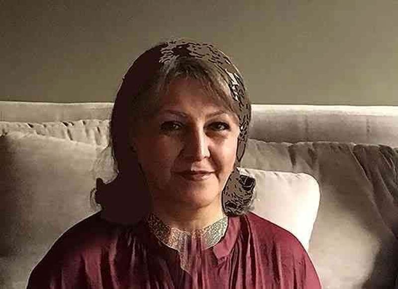 آزاده صمدی و مادرش