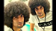 موهای فر رحمان و رحیم صاف شدند ! + متفاوت ترین عکس از دوقلوهای پایتخت !