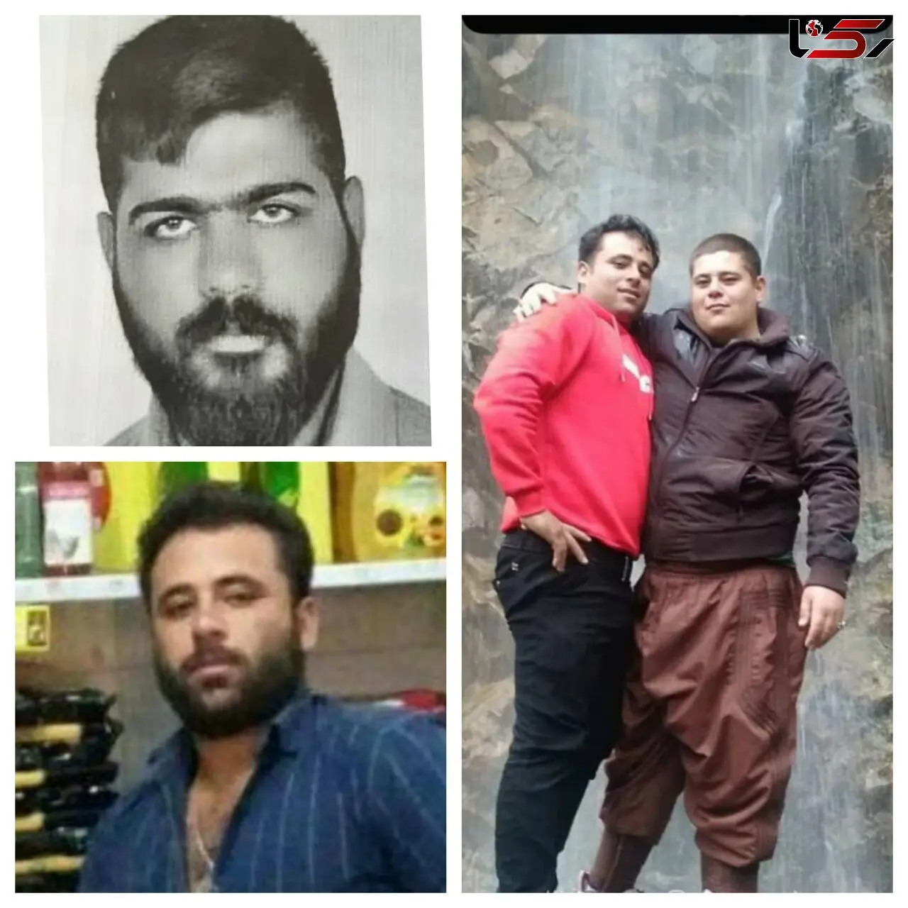 این مردان را می شناسید ؟ / عکس چهره باز قاتلان مرد نیشابوری
