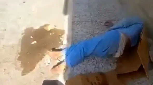 پشت پرده رها کردن یک بیمار توسط بیمارستان گلستان اهواز + فیلم و عکس