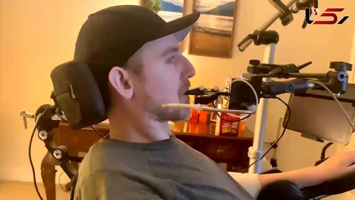 فیلم کنترل ذهنی بازی بتلفیلد توسط مرد فلج