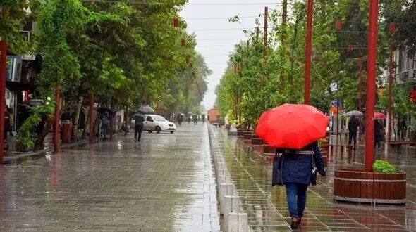 این مناطق کشور منتظر بارش باران باشند +نقشه هواشناسی پنج‌شنبه