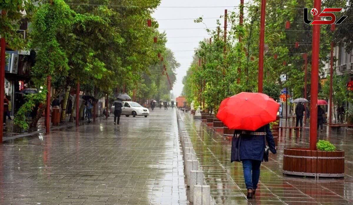 هشدار نارنجی/ کدام استانها بارندگی دارند؟