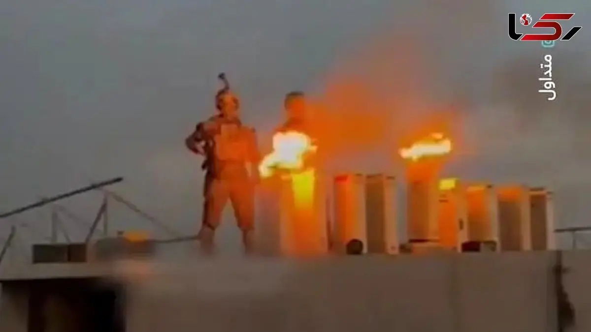 اقدام جنجالی سربازان اسرائیلی بر بالای خرابه‌های بیمارستان غزه