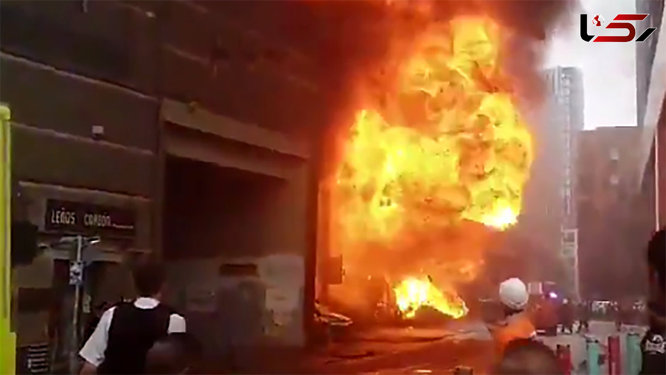 فیلم انفجار بزرگ در لندن + علت 