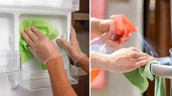 بهترین روش‌ های تمیز کردن یخچال برای داشتن محیطی سالم و مرتب