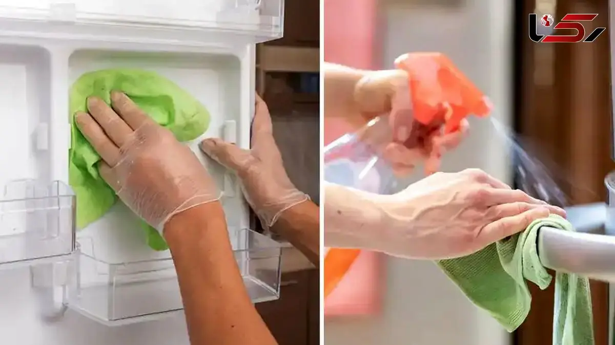 بهترین روش‌ های تمیز کردن یخچال برای داشتن محیطی سالم و مرتب