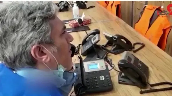 نجات عجیب افراد گرفتار در برف توسط اورژانس در بانه + فیلم