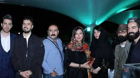 بازیگران در اکران خصوصی ناخواسته +عکس