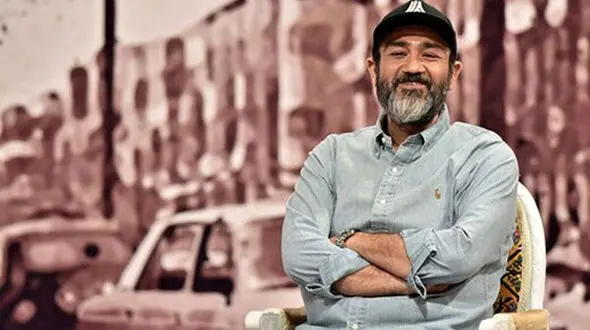 عکسی از مهران غفوریان و دخترش هانا در نجف