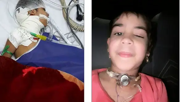 زینب دختر کلاس اولی 14 ماه پیش در جدال با مرگ بود / ناگفته های پدر از دردی که دخترش می کشد + عکس