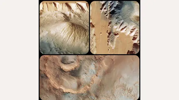 عجیب ترین عکس از مریخ 