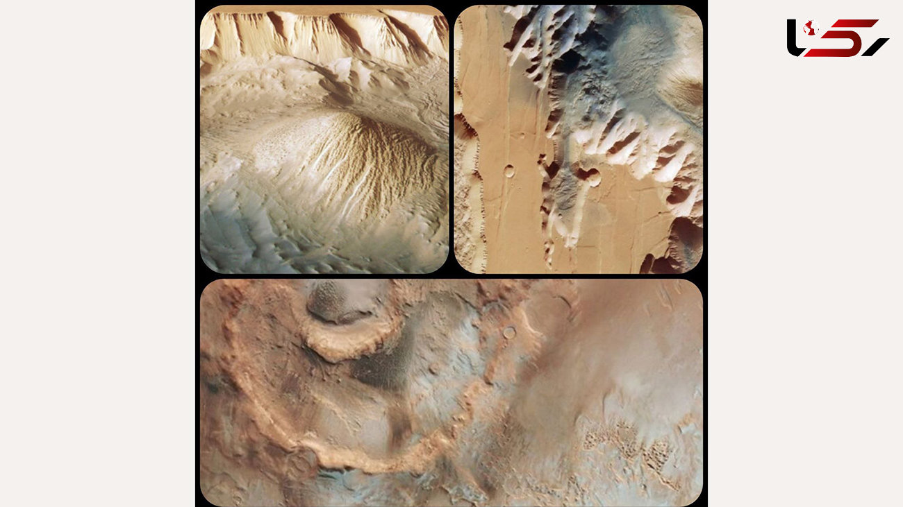 عجیب ترین عکس از مریخ 