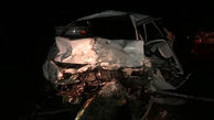 وقوع 4 کشته در تصادف محور عباس آباد - کلاردشت