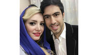 خسرو حیدری در کنار همسرش +عکس