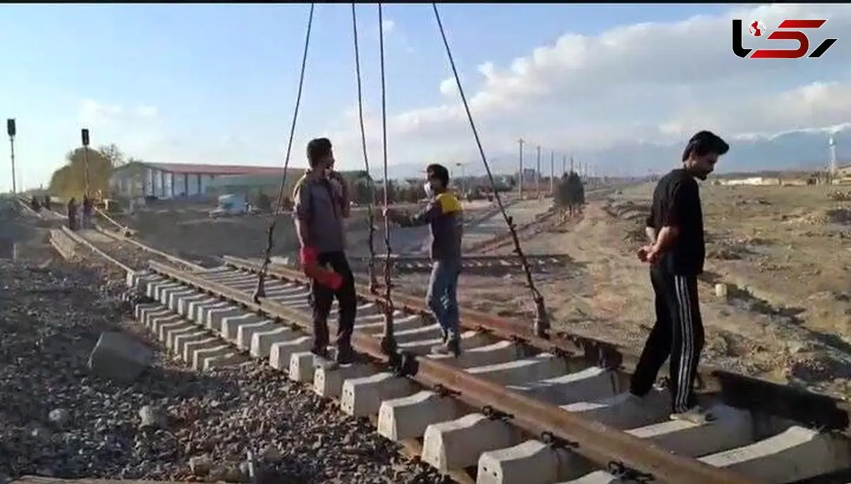 پل راه‌آهن چهارباغ به طور کامل ترمیم شد/ پس از حمله آمریکا و اسرائیل